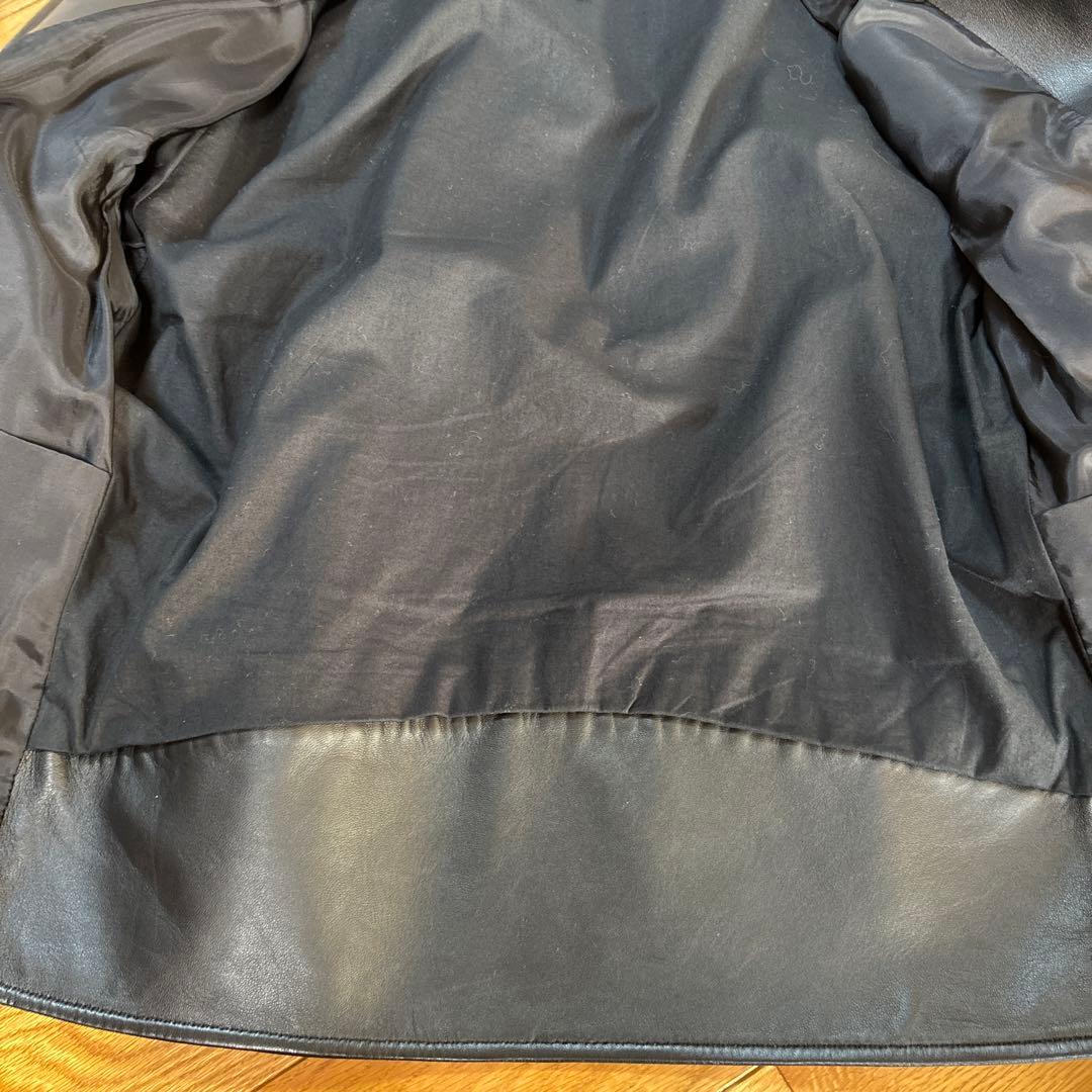 メゾンマルジェラ　 シングルライダースジャケット