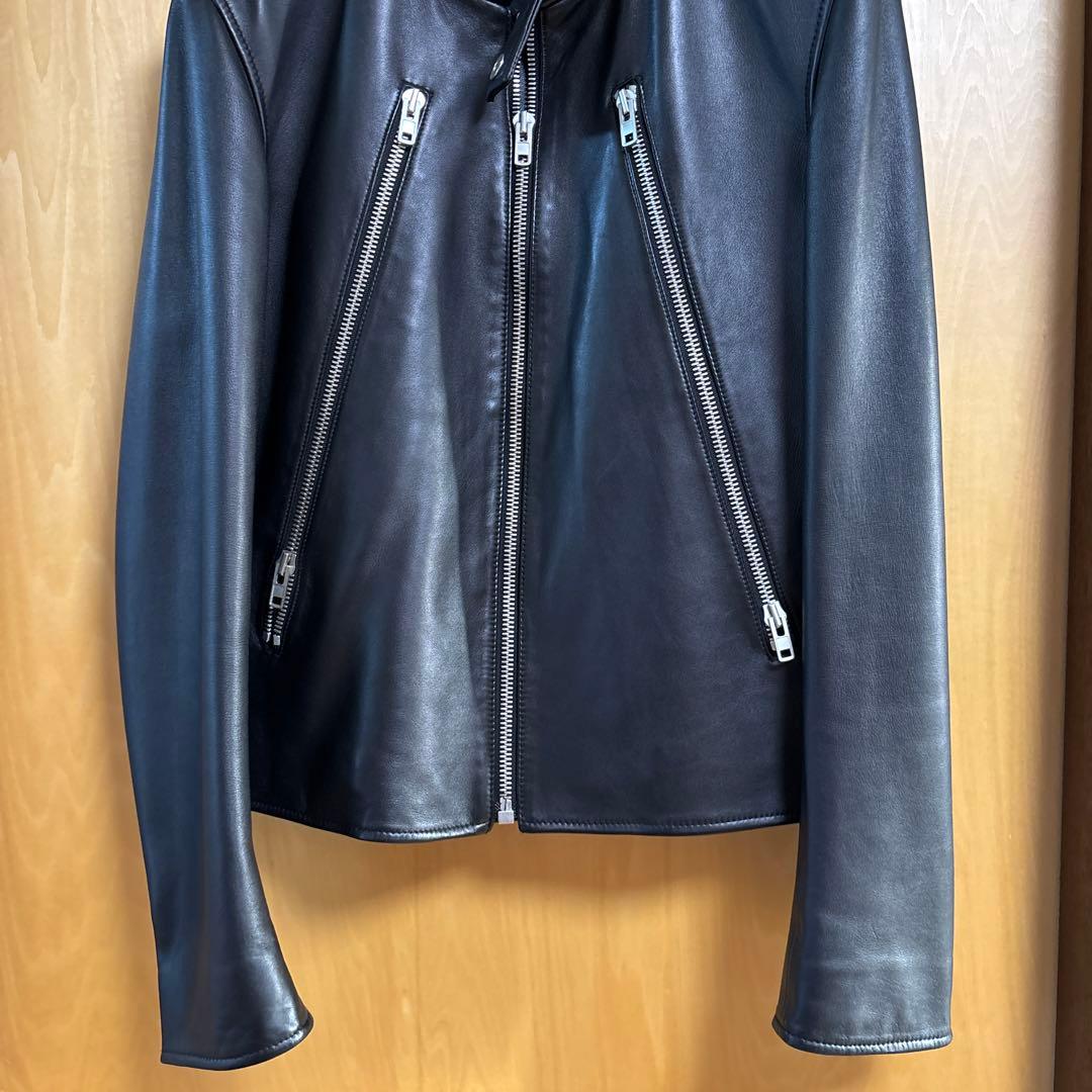 メゾンマルジェラ　 シングルライダースジャケット