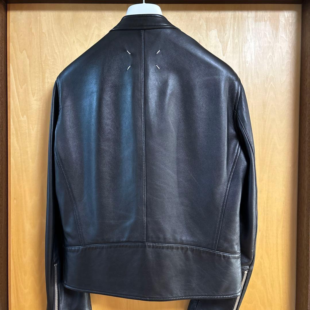 メゾンマルジェラ　 シングルライダースジャケット