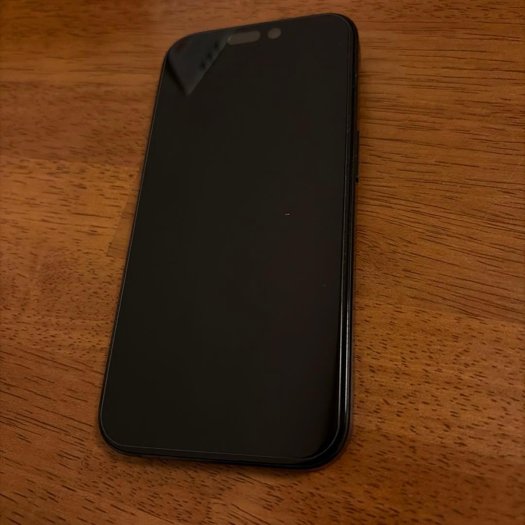 【美品】iPhone15 Pro 128GB ブラックチタニウム 87%