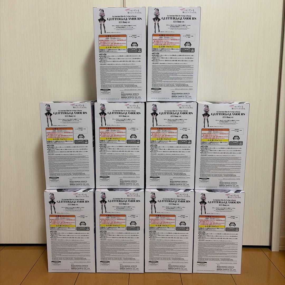 GLITTER&GLAMOURS アーリャ バニーver. フィギュア10体