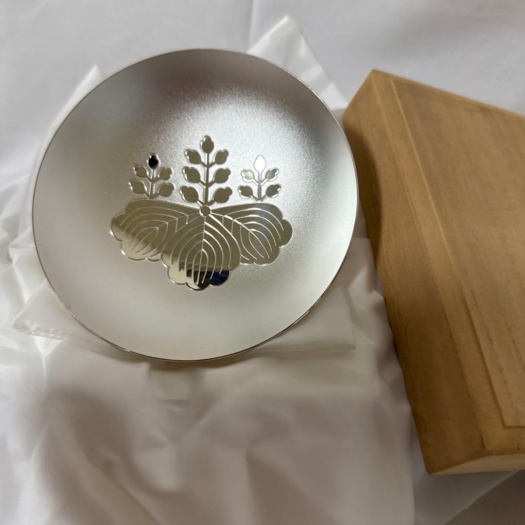 銀盃純銀　内閣総理大臣贈　箱付き 遺品整理