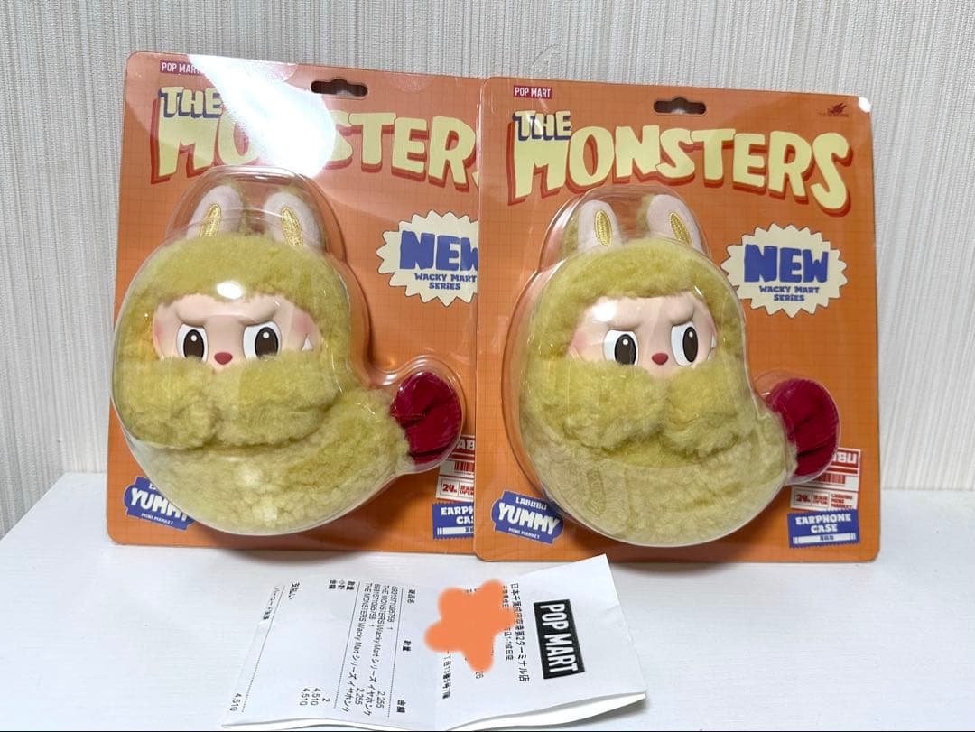 ラブブWacky Mart Series-イヤホンケース2個セット