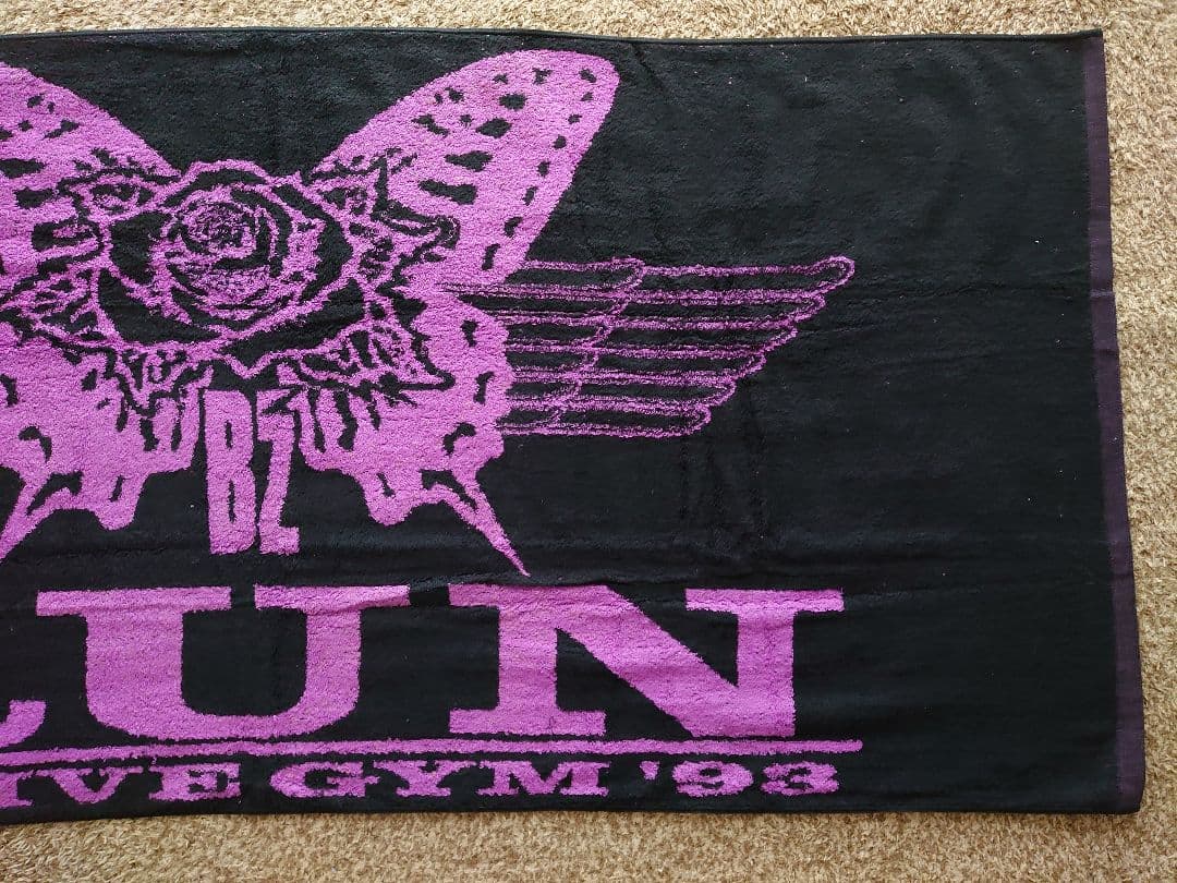 b'z run ツアータオル 稲葉浩志 松本孝弘 ツアーグッズ