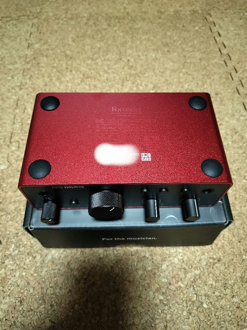 D*j様 FOCUSRITE / Scarlett Solo (gen. 4)