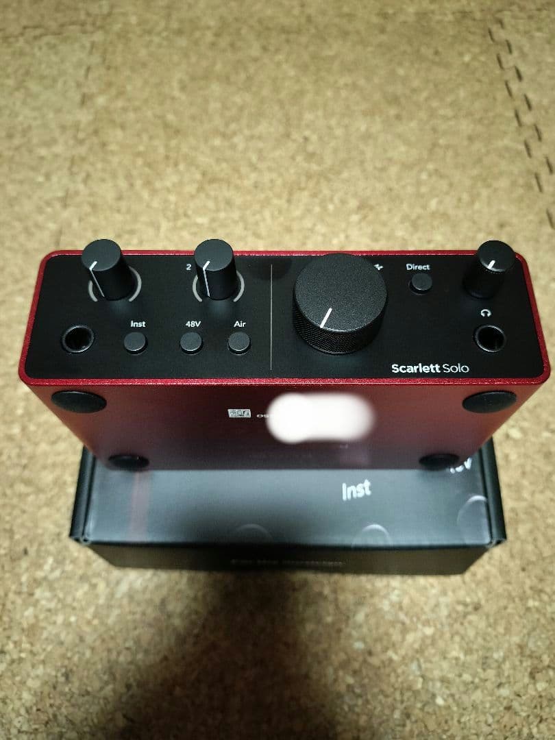 D*j様 FOCUSRITE / Scarlett Solo (gen. 4)