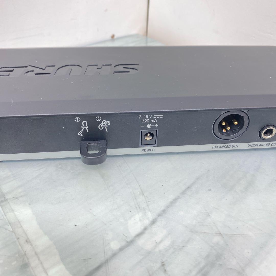 SHURE PG88 デュアルチャンネル受信機
