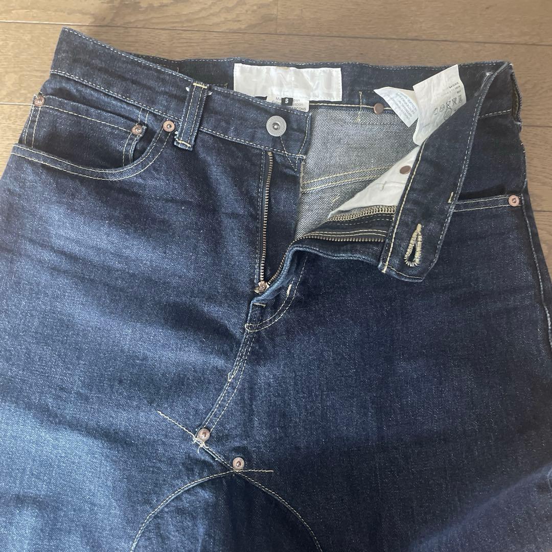 【名作】GANRYU コムデギャルソン　デニム　サルエルパンツ