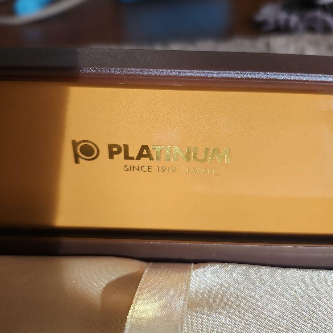 プラチナ3776 センチュリー中字&インクカートリッジ10個