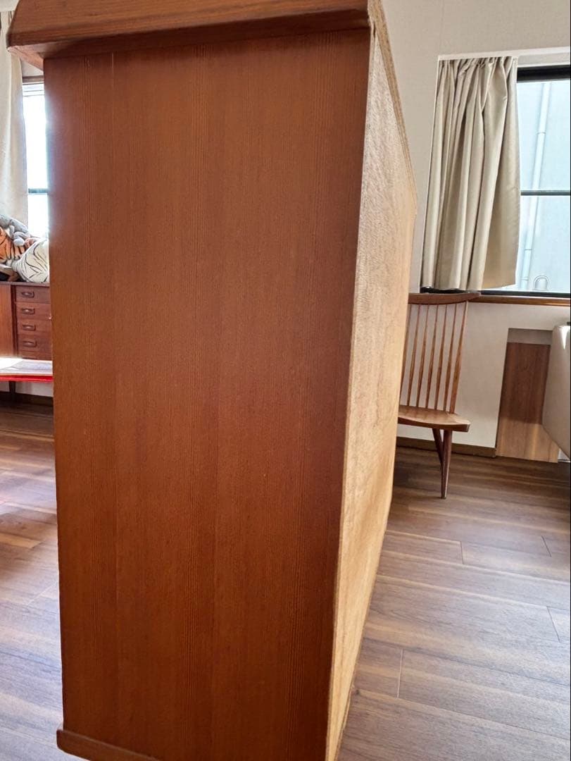 ナチュラルウッドキャビネット