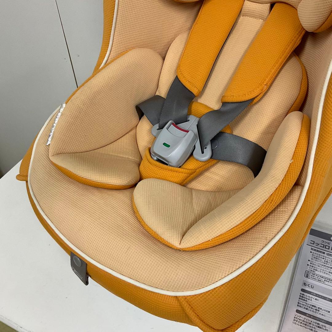コンビ 軽量&簡単取付 チャイルドシート コッコロ S UX アプリコット♪