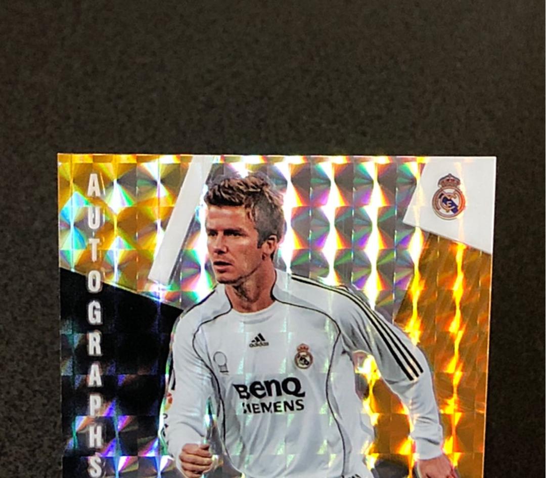 21 PANINI MOSAIC ベッカム直筆サインカード