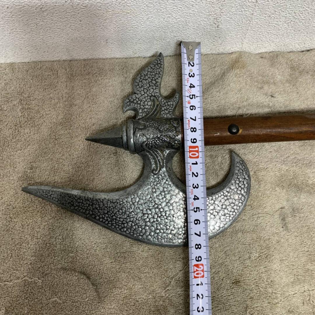 バトルアックス　模造刀　斧　アンティーク　コスプレ　武具　XZ4088