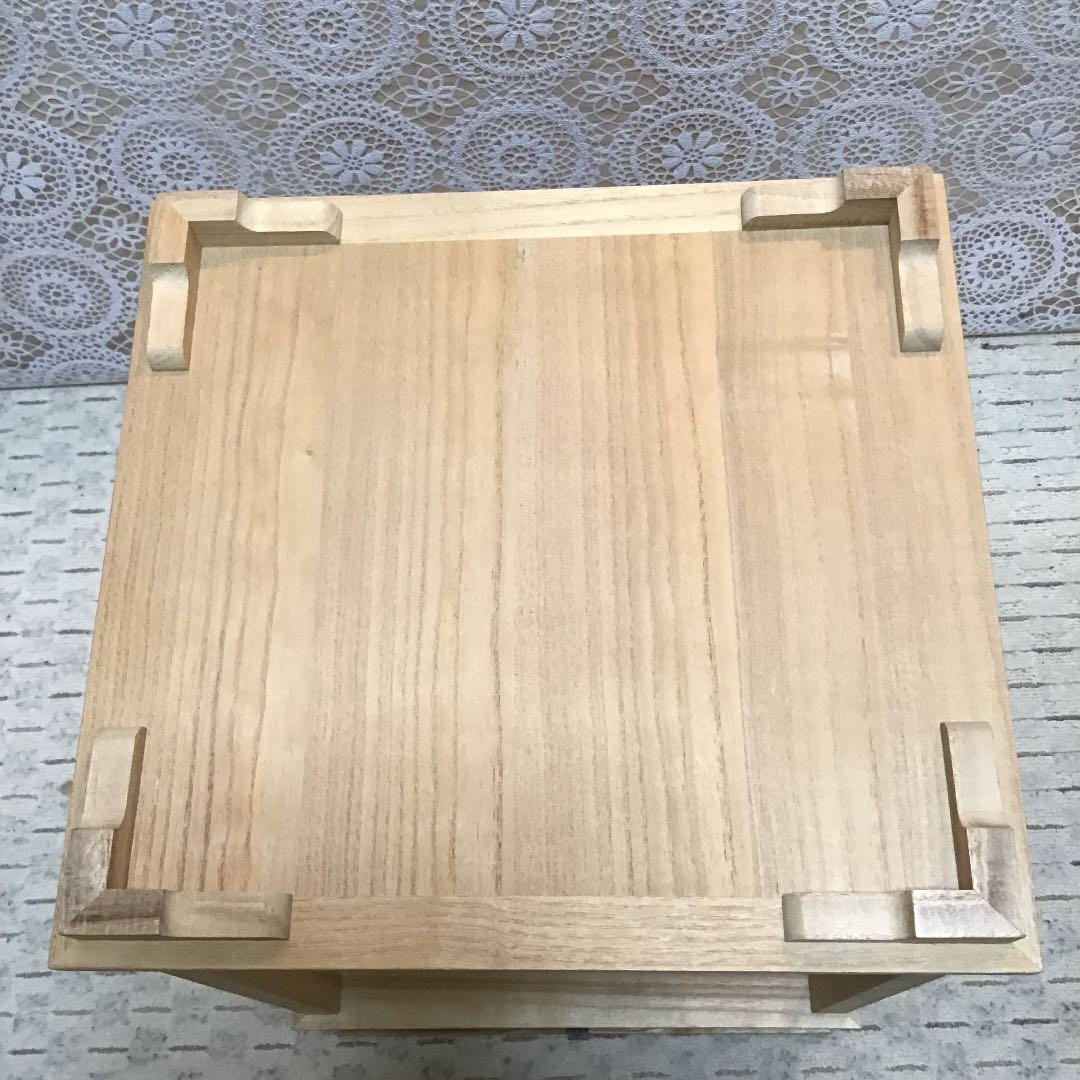 茶道具 棚 江岑棚 縦約325ミリ横約307ミリ 高さ約450ミリS673