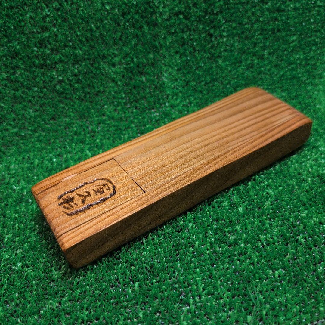 屋久杉ボールペンと専用ケース（屋久杉）