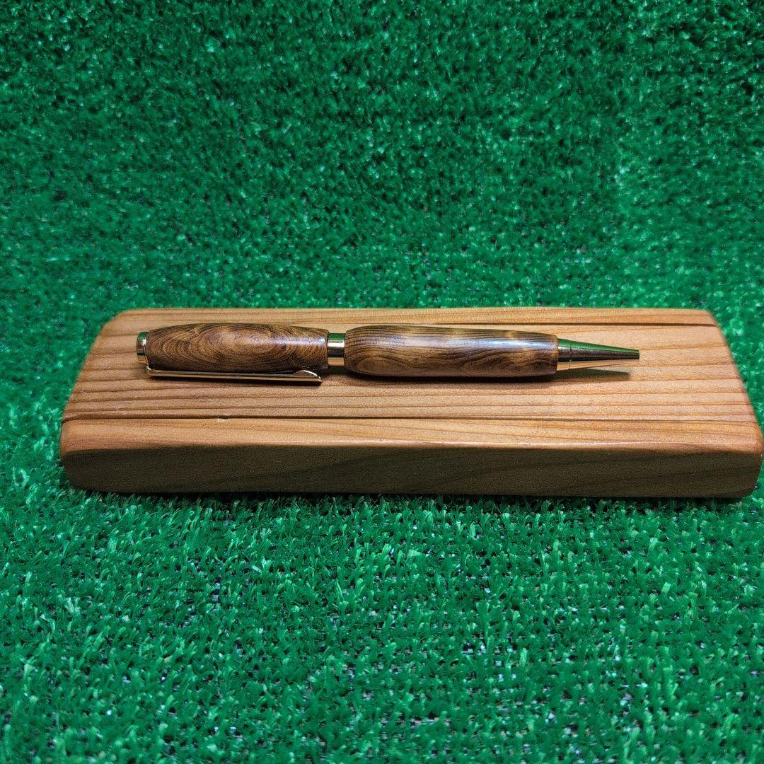 屋久杉ボールペンと専用ケース（屋久杉）