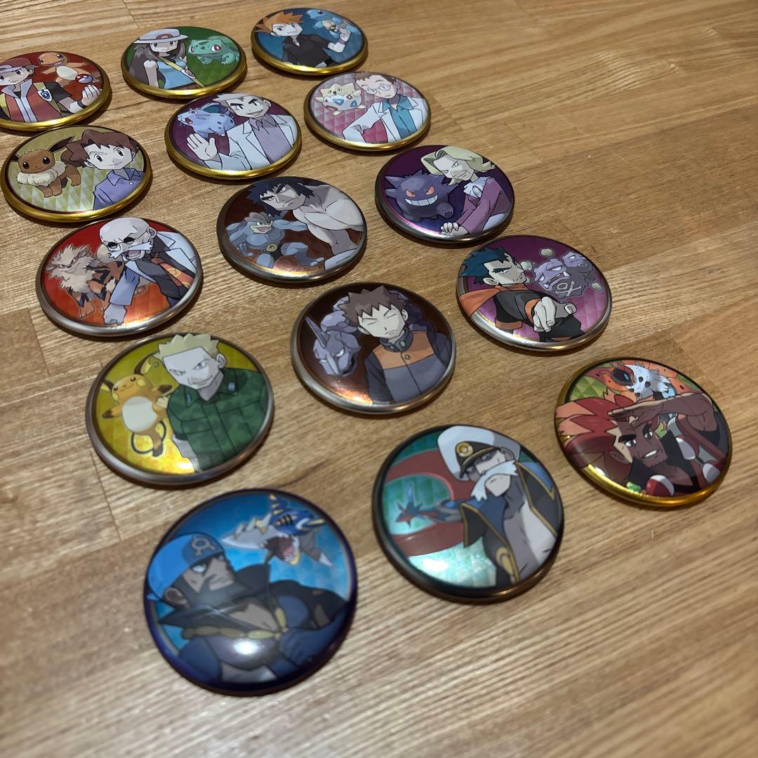 【御三家セット】ポケットモンスター 缶バッチコレクションカントー編　15枚セット