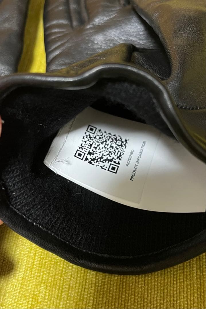 OUR LEGACY レザーグローブ M