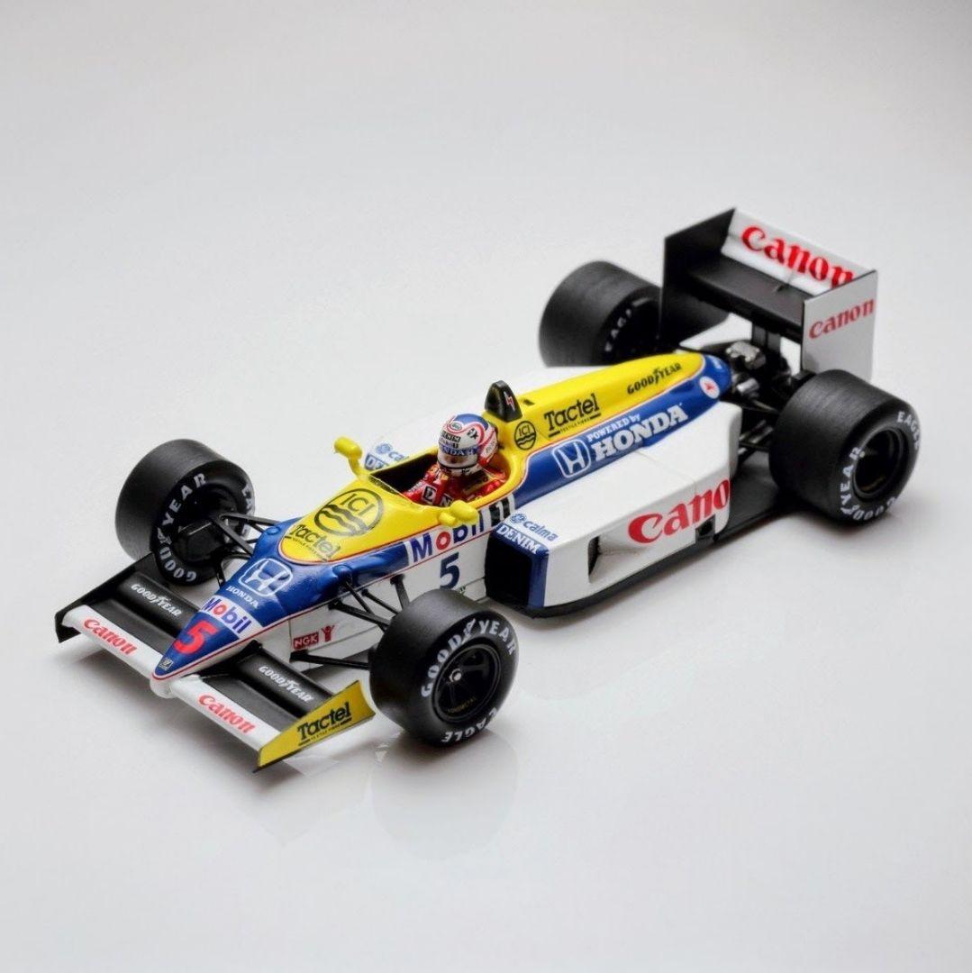 スパーク 1/43 ウィリアムズ FW11 N.マンセル ベルギーGP 1986