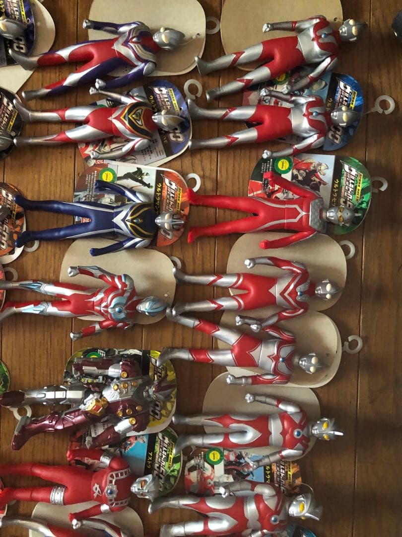 ウルトラマン　ウルトラヒーロー500 丸タグ　限定　ソフビ
