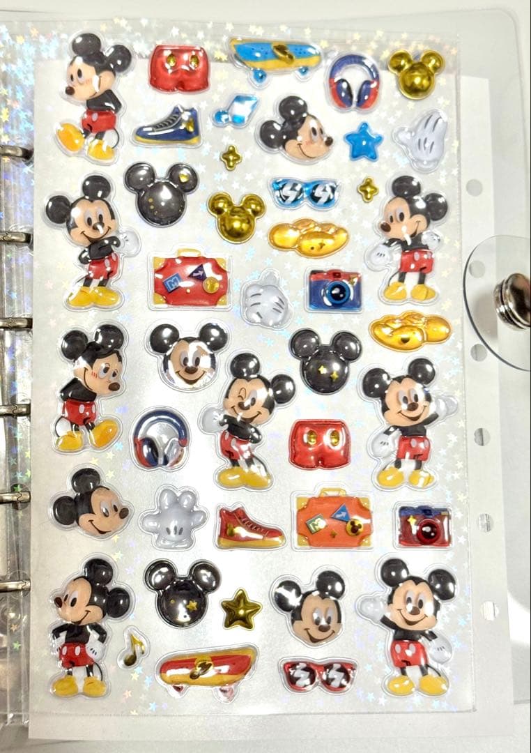 シール帳完成品　ディズニー