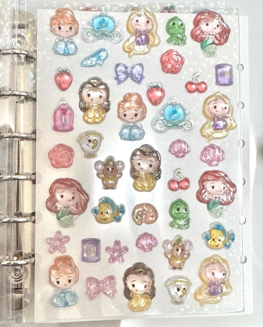 シール帳完成品　ディズニー