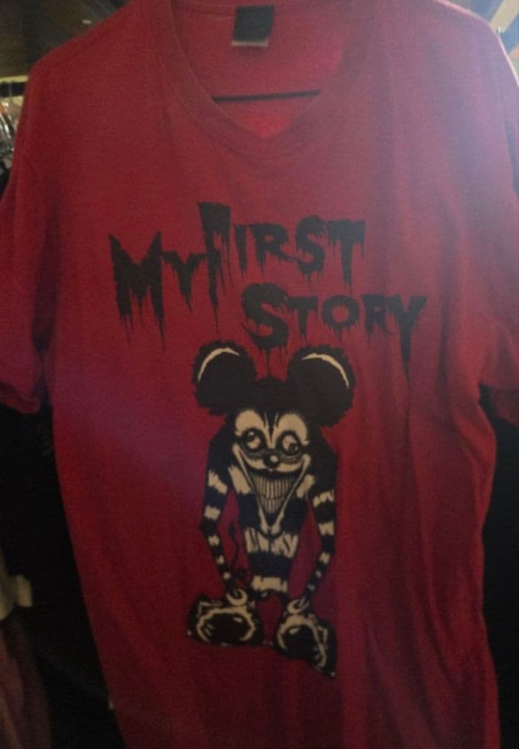 MY FIRST STORY マイファスくんTシャツ赤＆青 2枚セット