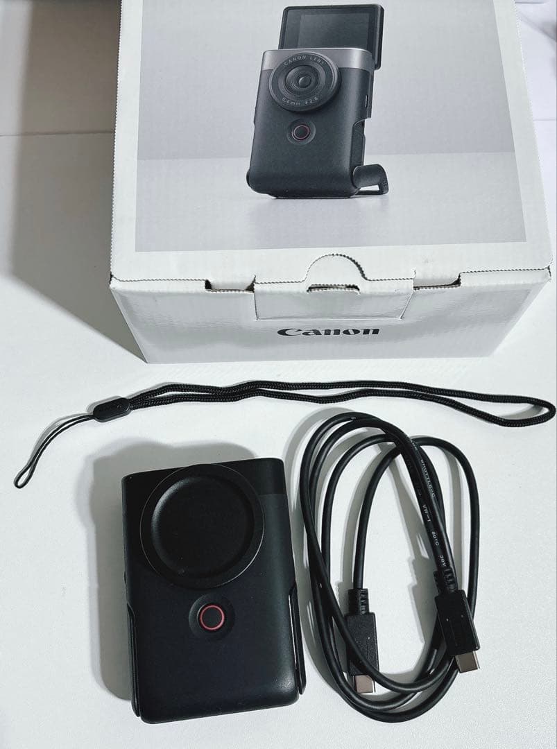 【別売りアクセサリー付き！】canon powershot v10 ブラック