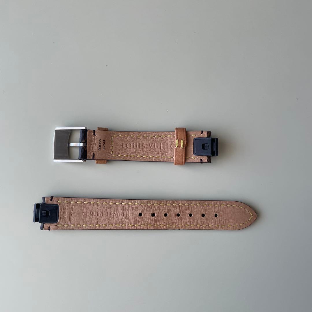 【新品同様】 ルイヴィトン 時計ベルト タンブールナノモノグラム
