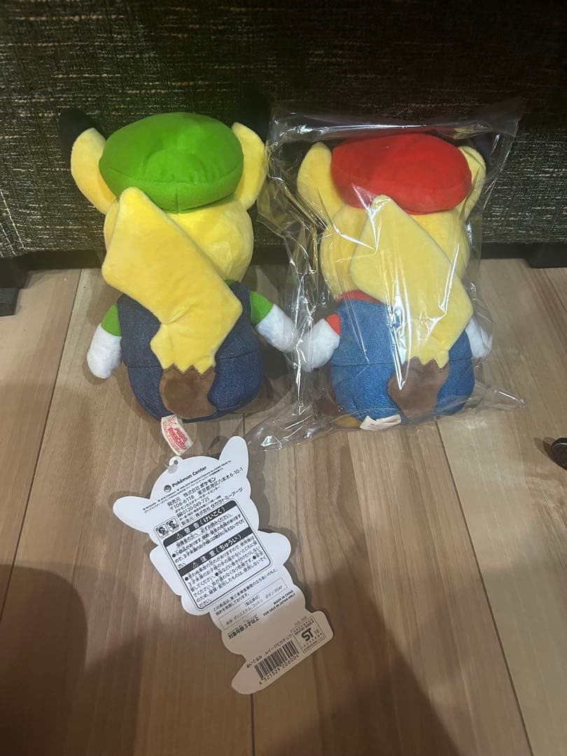 ポケモン ぬいぐるみ マリオ ルイージ ピカチュウ スーパーマリオ
