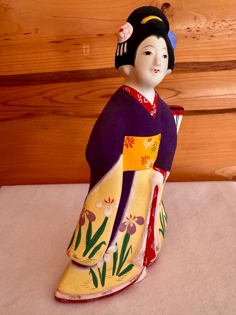 市原土人形(瑞浪土人形) 花魁 後藤久美 郷土玩具 民藝 伝統文化 芸術 岐阜
