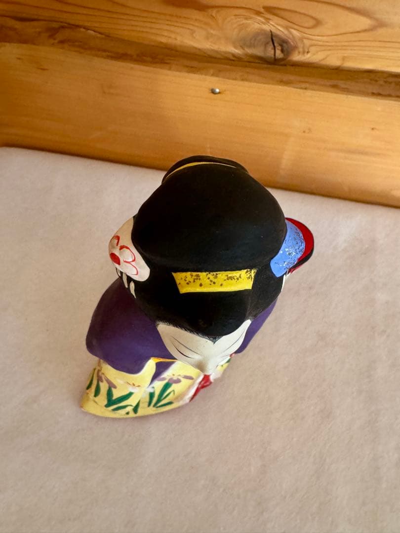 市原土人形(瑞浪土人形) 花魁 後藤久美 郷土玩具 民藝 伝統文化 芸術 岐阜