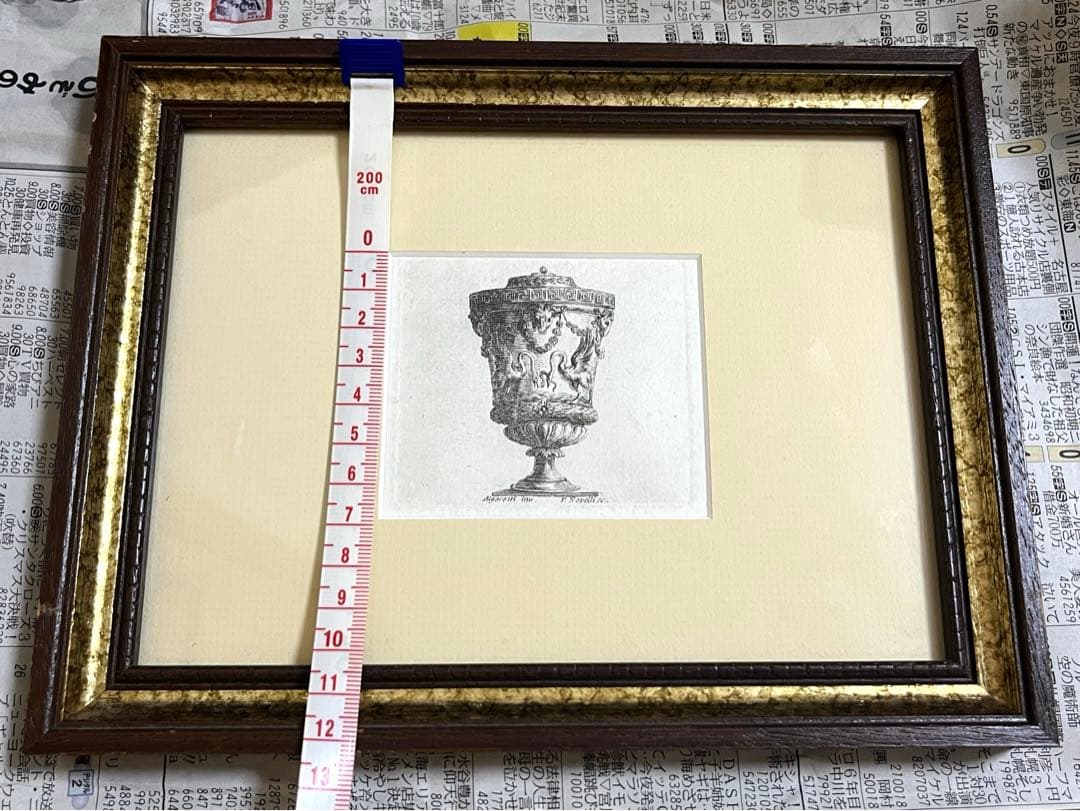 西洋絵画 アンティーク ヴィンテージ 額縁 額装