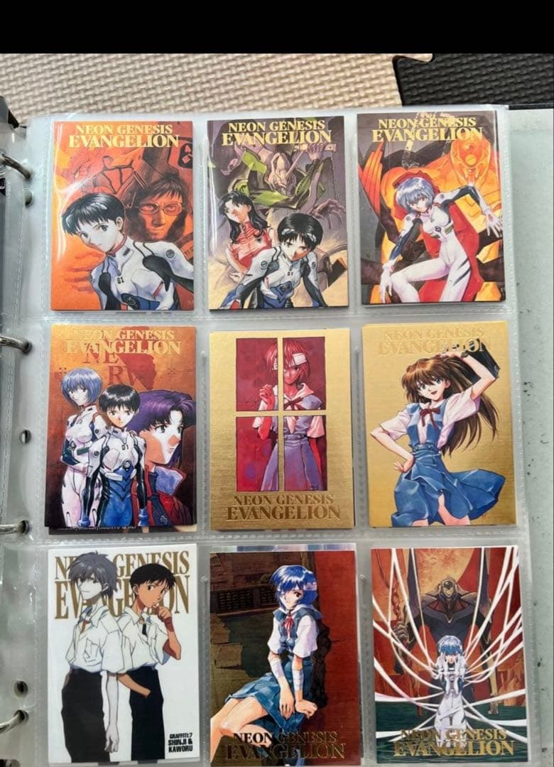 新世紀エヴァンゲリオン 公式バインダー カードダスマスターズ II