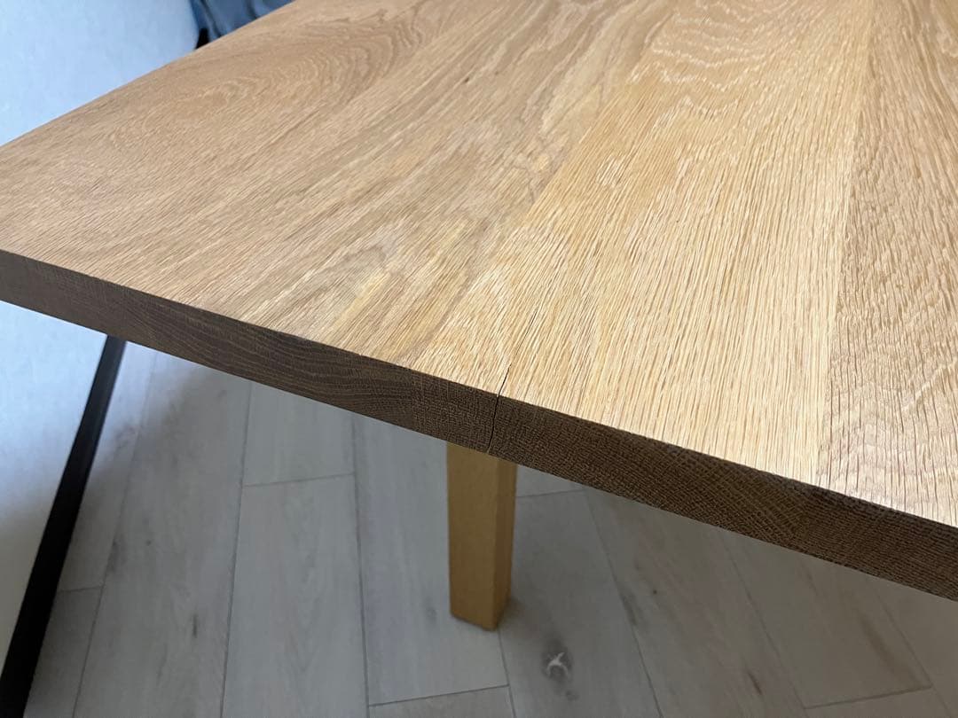 無印良品 REAL FURNITURE 無垢材ダイニングテーブル オーダー品