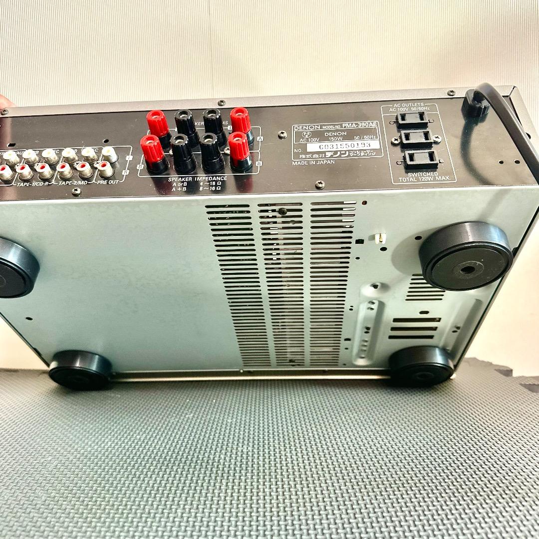 最安値 美品 DENON デノン PMA-390AE プリメインアンプ　セット