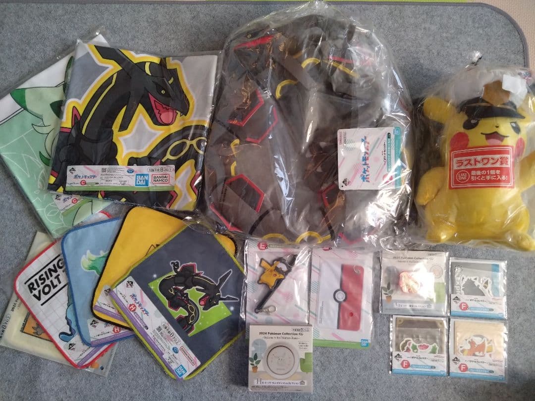 ポケットモンスター　一番くじ　ポケモン　レックウザ　A賞　ラストワン賞など