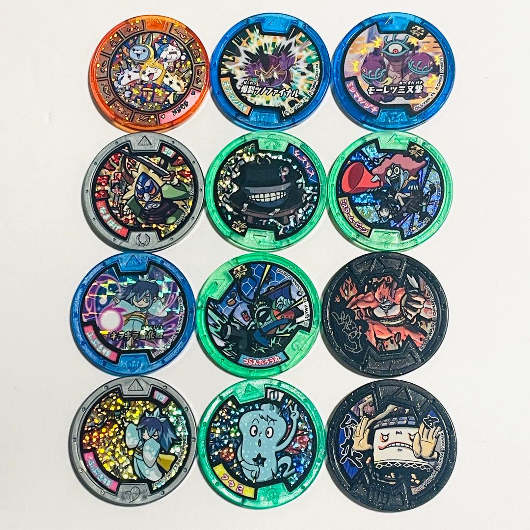 妖怪ウオッチ メダル65枚 クリアケース2個