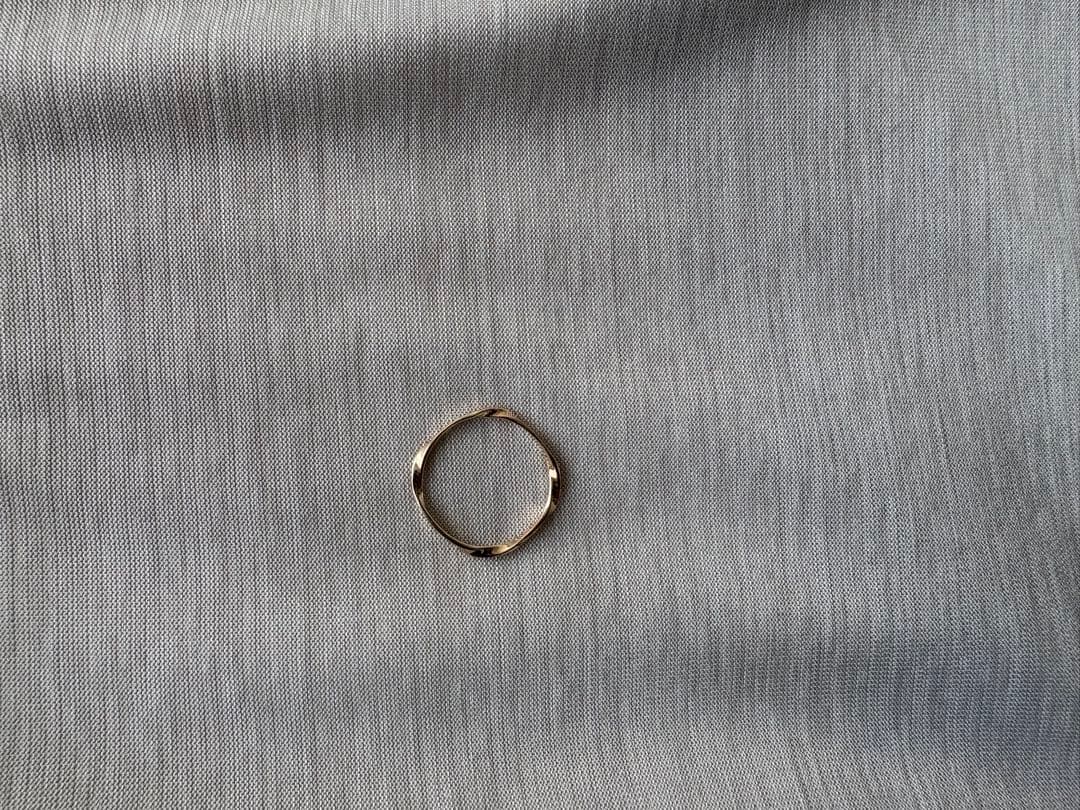 K10ウェーブリング 9号【NOIR DE POUPEE】