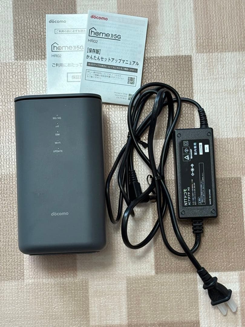 ★値下げしました★ドコモ  5G HR02 ルーター