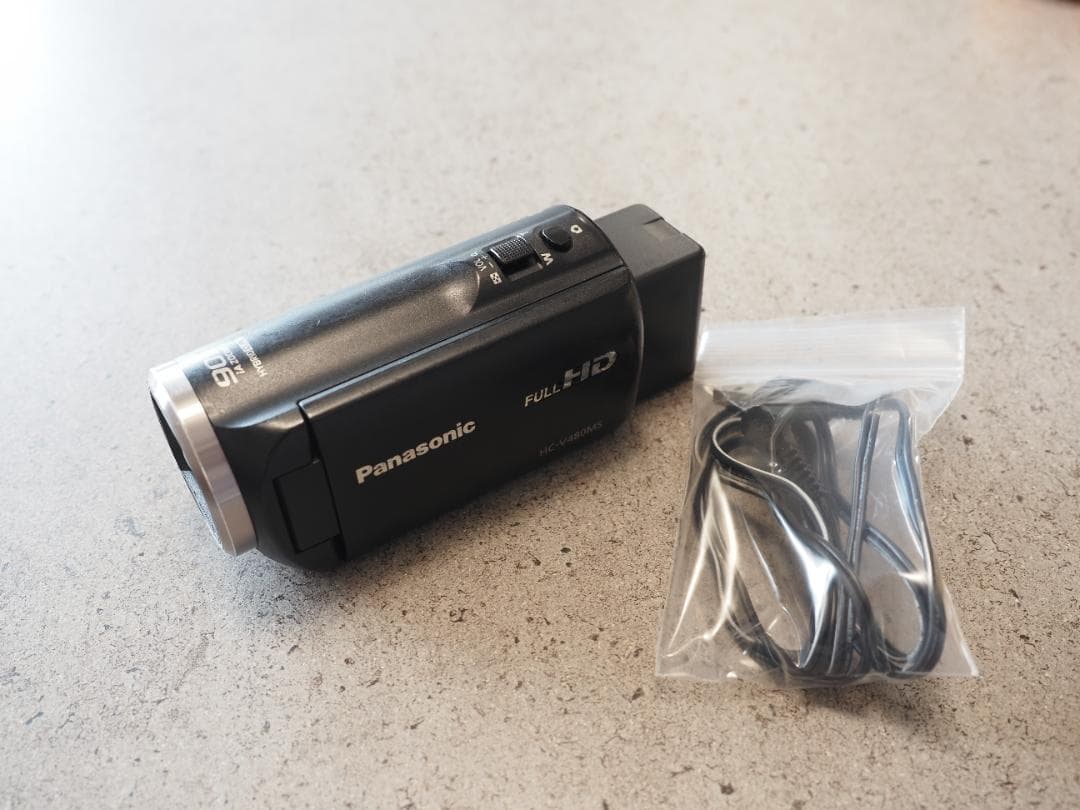 HC-V480MS パナソニック フルHD 高倍率ビデオカメラ