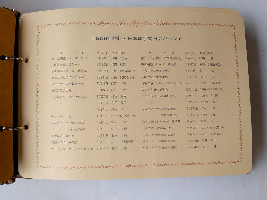 初日カバー 1989年 平成元年 巳年 記念切手 切手 32通 ファイル 新品