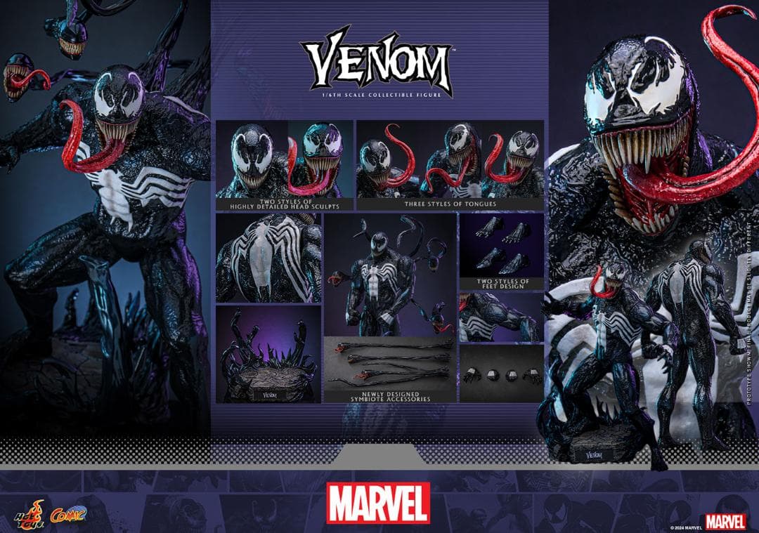 ホットトイズ 1/6 『マーベル・コミック』 ヴェノム Venom CMS023