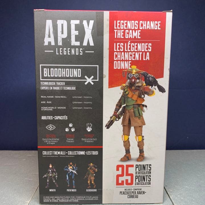 ブラッドハウンド エイペックス　レジェンズ 6インチ　アクション　フィギュア