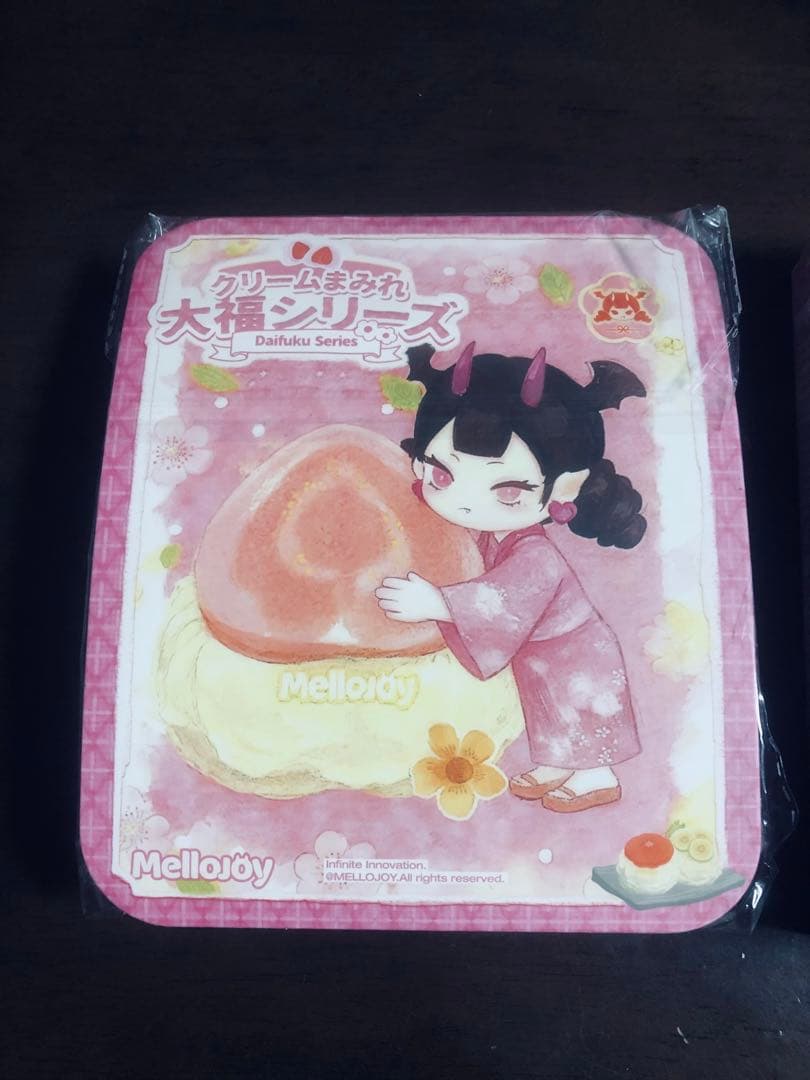 mellojoy メロジョイスクイーズクリームまみれ 大福シリーズ ブルーベリー