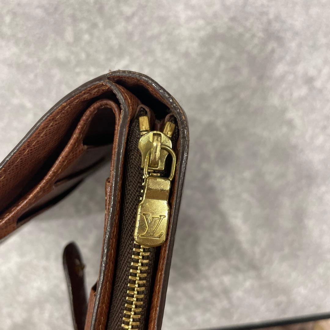 Louis Vuitton 二つ折り財布 モノグラム ブラウン
