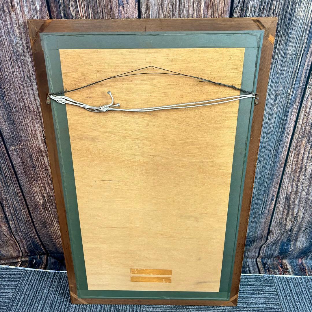 ベルナール カトラン リトグラフ １９７２年 赤と青のアネモネ 版画