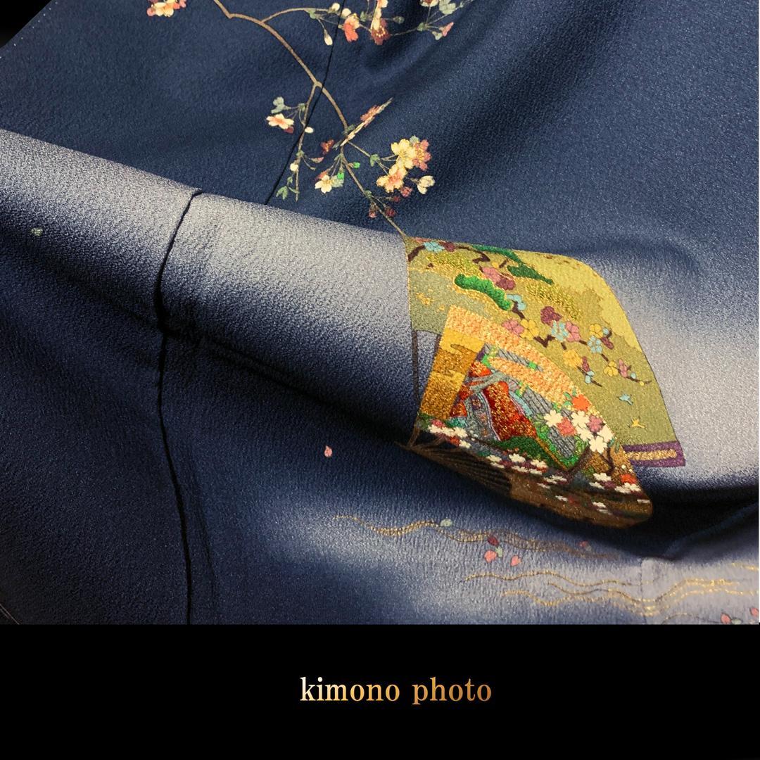 【新品、未使用】正絹【極上逸品】トールサイズ【作家物】金彩友禅 訪問着フルセット