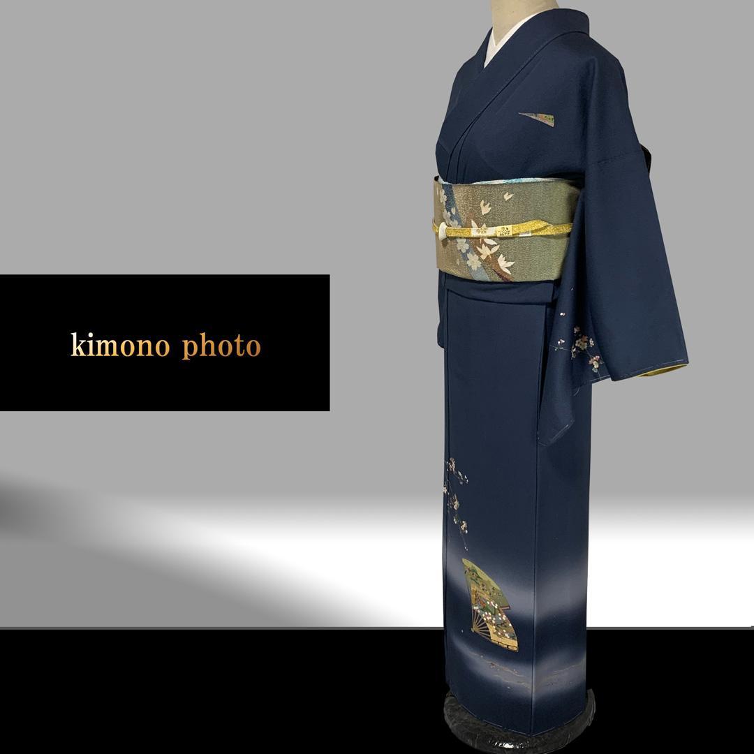 【新品、未使用】正絹【極上逸品】トールサイズ【作家物】金彩友禅 訪問着フルセット