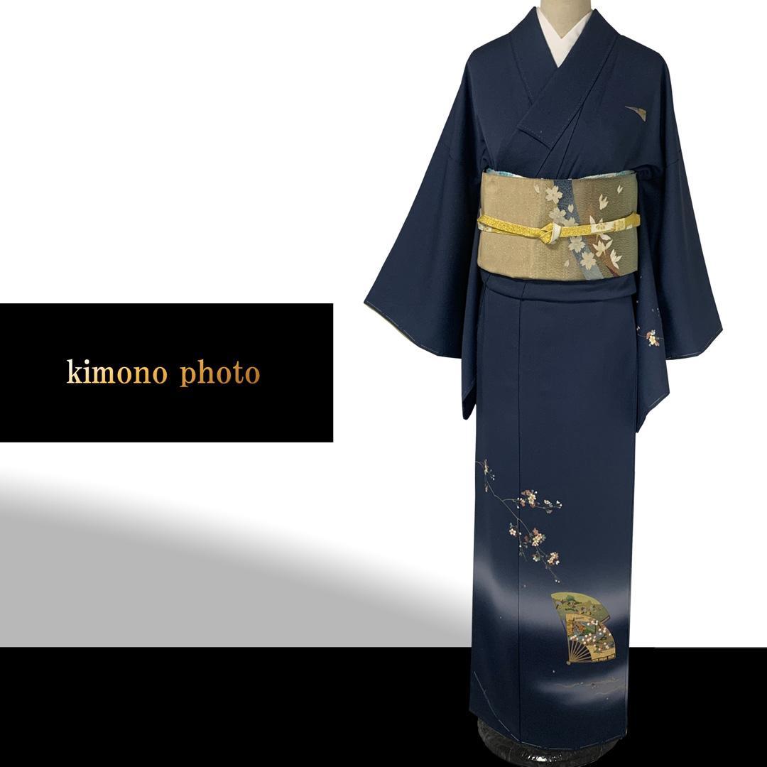 【新品、未使用】正絹【極上逸品】トールサイズ【作家物】金彩友禅 訪問着フルセット